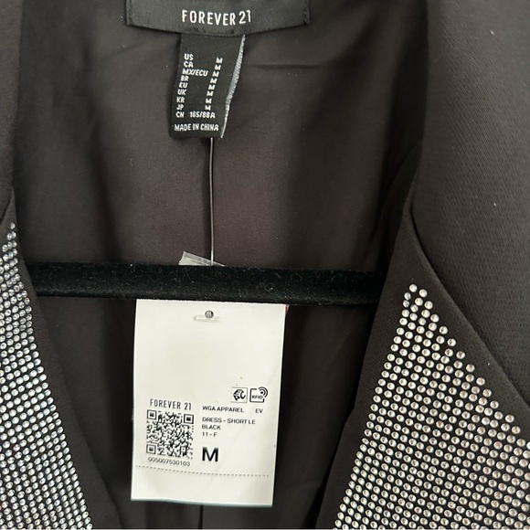 Forever 21 Rhinestone Double-Breasted Blazer Dress - Picture 4 of 6